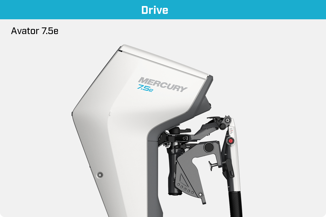 Moteur hors-bord électrique Avator 7.5e
