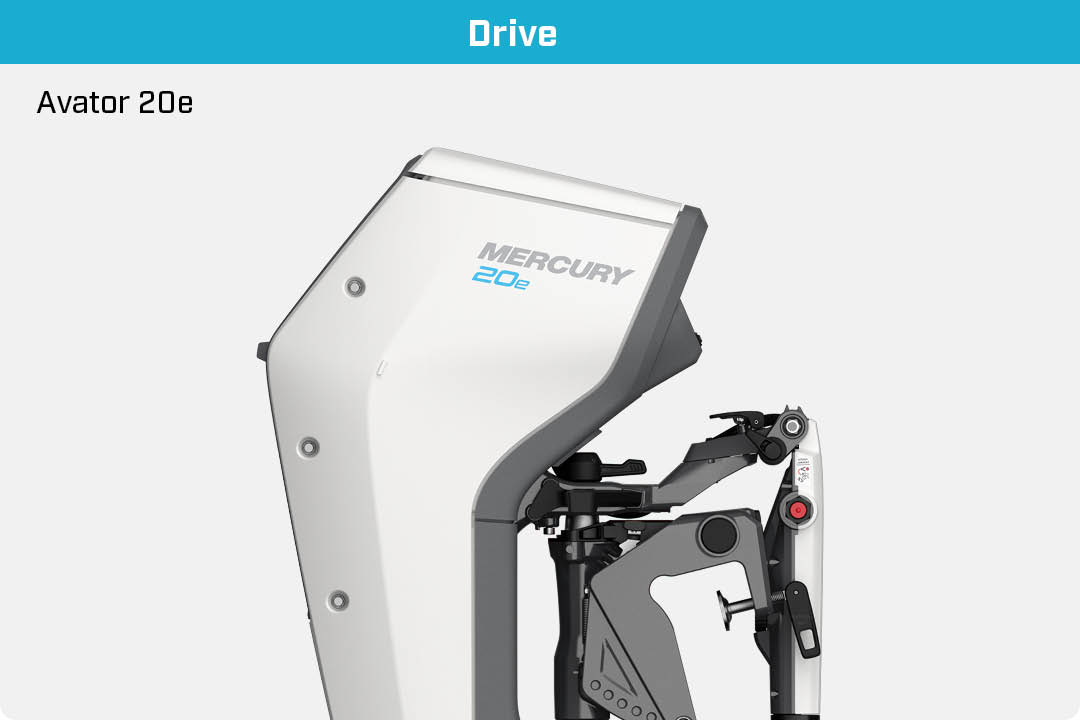 Moteur hors-bord électrique Avator 20e