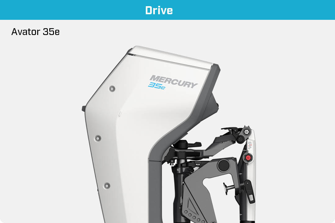 Moteur hors-bord électrique Avator 35e