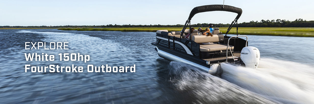 FourStroke 150hp Outboard White Fusion