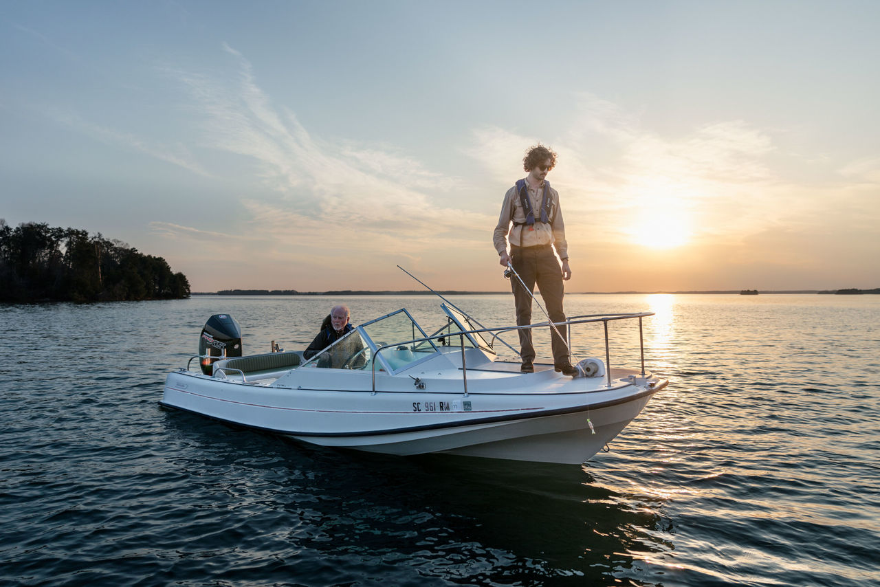 Mercury Repower Story John and Jack Fishing