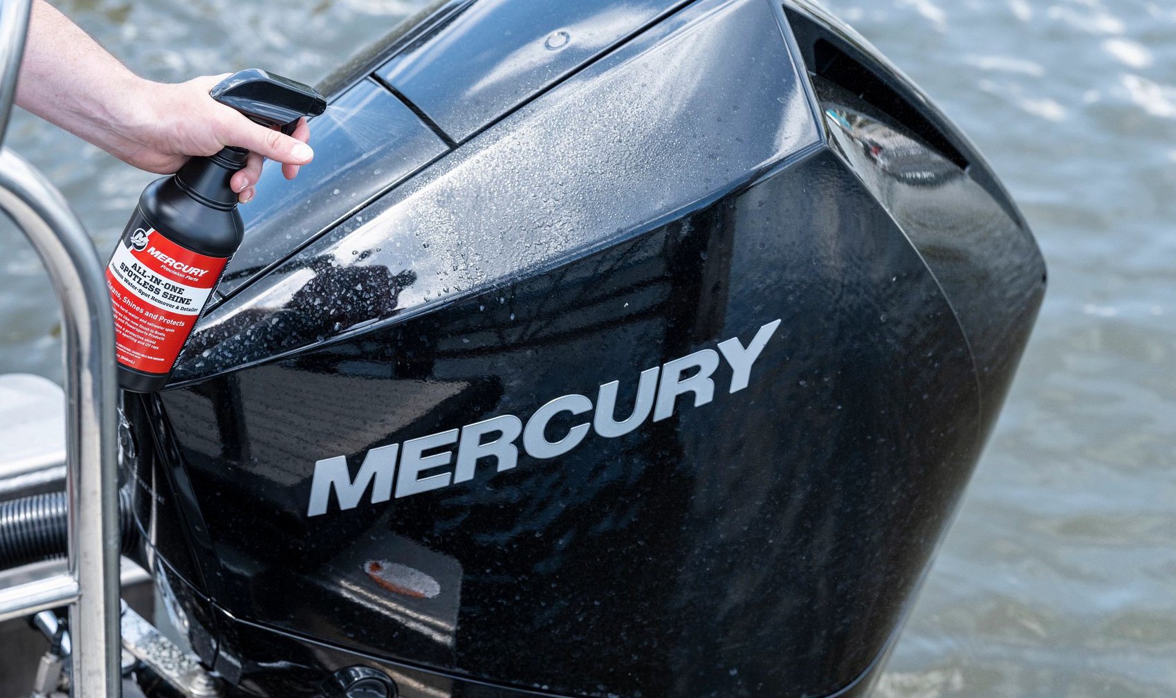 Quick Tip: Fight Water Spots with Mercury All-In-One Spotless Shine