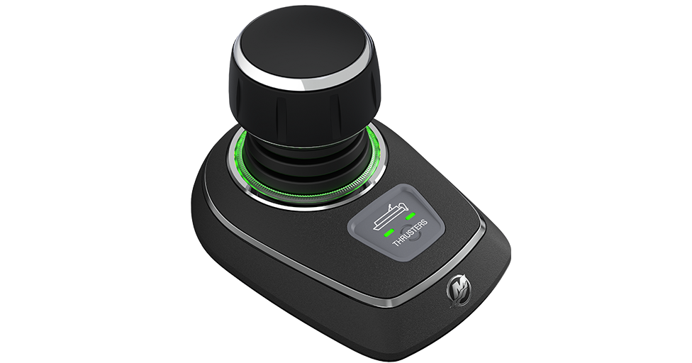 Pilotage par joystick pour moteurs hors-bord