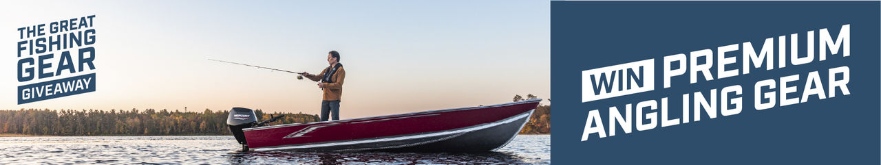 fishing gear giveaway banner